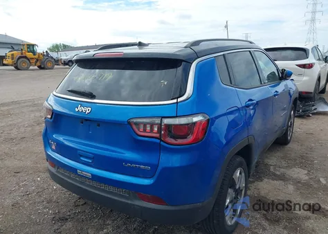 2019 Jeep Compass Limited 4X4 from USA, damaged, VIN 3C4NJDCBXKT647860